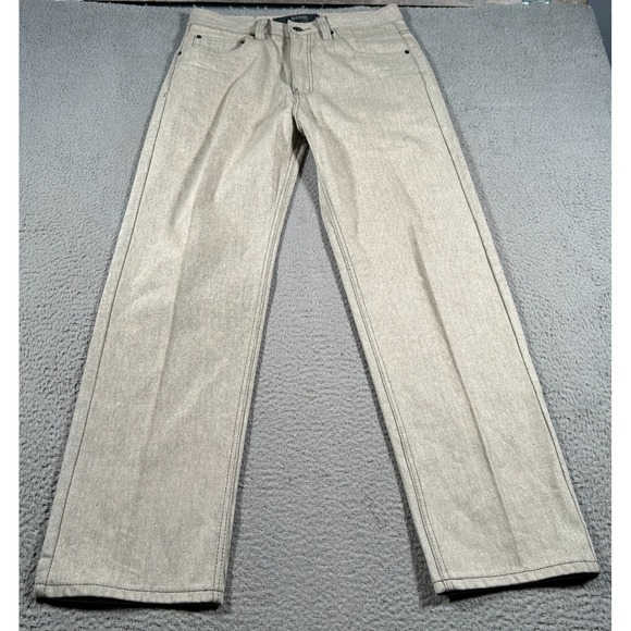 mark. Other - PJ Mark Denim Jeans Mens 34x32 Beige Straight Leg Regular Cotton Blend 5 Pockets